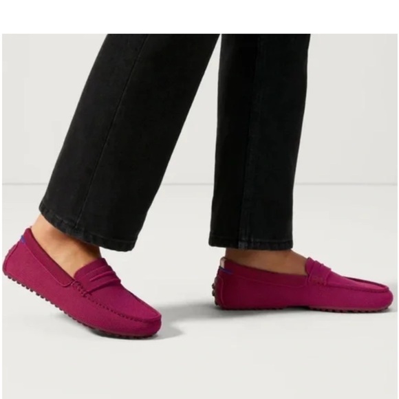 Like-New (Worn Once!) Rothy's The Driver in Raspberry - Picture 2 of 10